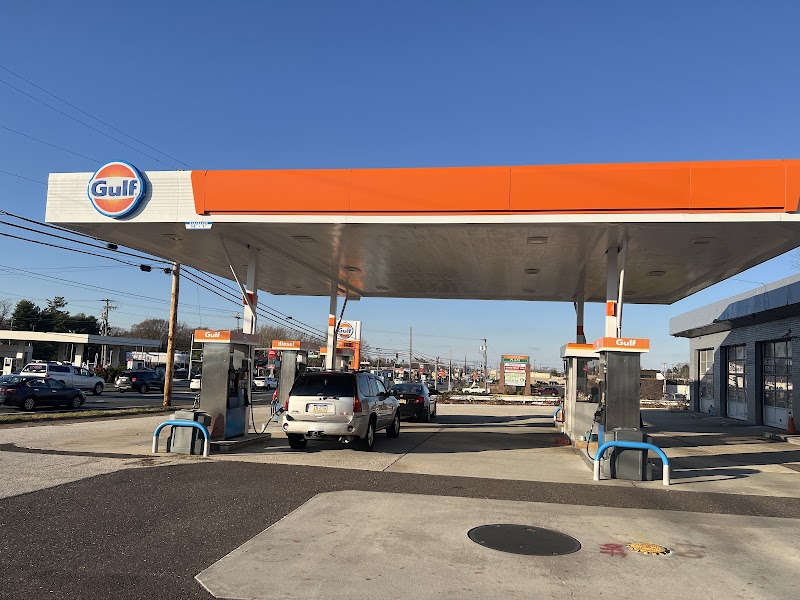 Gulf gas and diesel station
