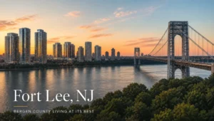 Living in Fort Lee NJ (2026): Cost, Apartments, Safety & NYC Commute