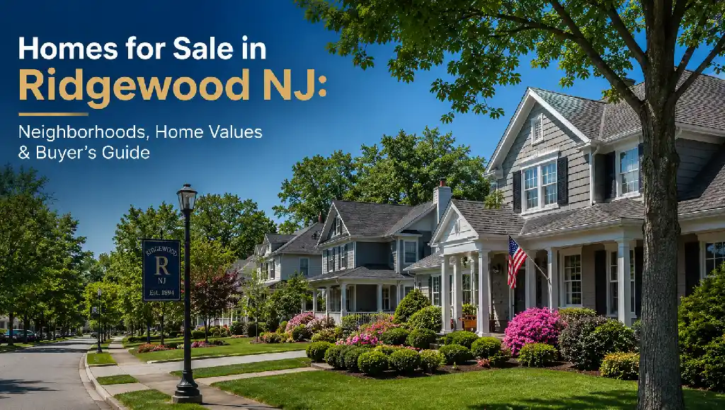 Homes for Sale in Ridgewood NJ: Neighborhoods, Home Values & 2026 Buyer’s Guide