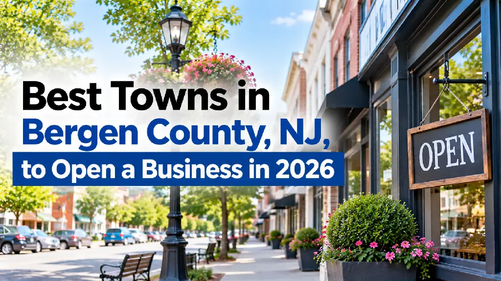 Best Towns in Bergen County, NJ, to Open a Business in 2026