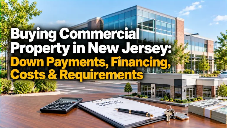 Buying Commercial Property in New Jersey: Down Payments, Financing, Costs & Requirements (2026)