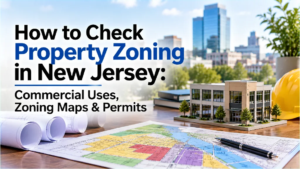 How to Check Property Zoning in New Jersey: Commercial Uses, Zoning Maps & Permits (2026)